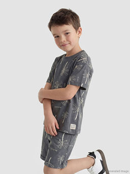 Desenli Erkek ?ocuk Ti??rt ve ?ort