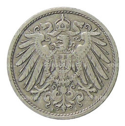 Монета 10 пфеннигов 1911 года A Германия