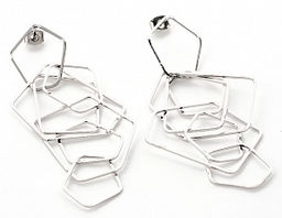 Серьги PR2946 серебро - Mini maxi фото 2