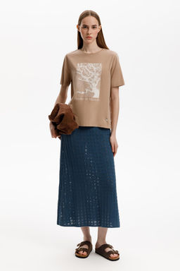 ЕВТ 3289/темно-бежевый фуфайка жен