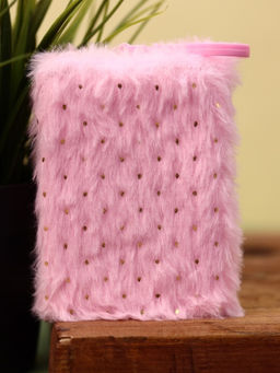 Блокнот плюшевый Cat, gently pink - I likegift фото 10