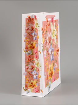 Пакет подарочный «Цветы», 31×40×11.5 см