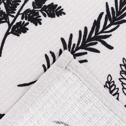 Полотенце кухонное Доляна Листья 35х60 см, 100% хлопок, 160г/м2  фото 4