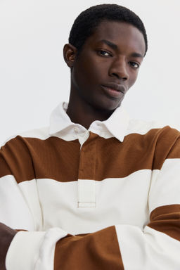Polo de rugby en algod?n Regular Fit - H&m фото 5