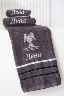 14418/10 Знаки зодиака полотенце махровое плотность 350гр