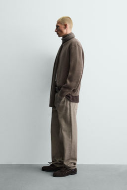 HIGH NECK TEXTURED JUMPER - Zara фото 4