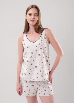 LSET15-1201 Пижама жен. Морозко (ЧЗ)