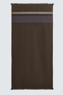 TOALLA PLAYA RAYAS / Marr?n - Zara фото 5