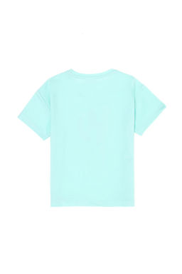 Зеленая футболка для девочек - U.s. polo assn фото 5