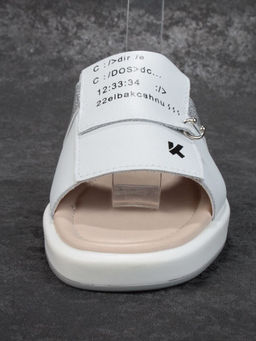 08-PED122-1 WHITE Босоножки женские (натуральная кожа)