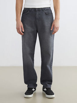 Baggy Fit Erkek Jean Pantolon