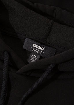 Mavi Logo Bask?l? Siyah Sweatshirt  фото 8