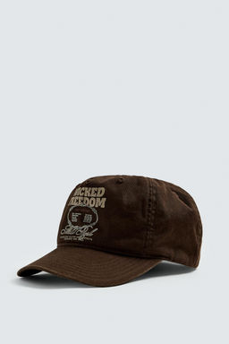 WASHED PRINT CAP - Zara фото 4