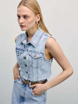 Джинсовый жилет / Zarina