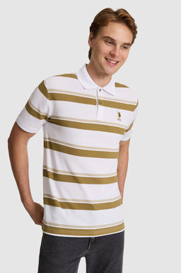 Erkek Ye_il Regular Fit Polo Yaka Ti__rt