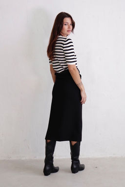 Юбка миди-макси с разрезом спереди - Martichelli фото 83