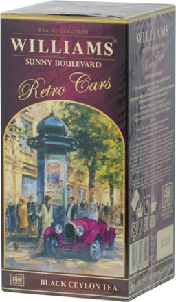 WILLIAMS. Retro Cars. Sunny Boulevard 200 гр. карт.пачка