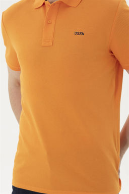 Мужская оранжевая базовая футболка - U.s. polo assn фото 6