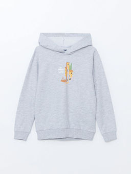 Kap??onlu Erkek ?ocuk Sweatshirt