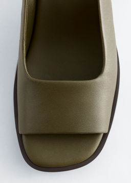 Sandalias de tiras de piel de napa - H&m фото 5