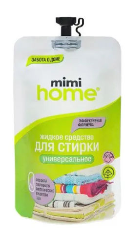 Mimi Home (САШЕ-100мл) Жидкое средство для стирки Универсальное.20 / 584601/ 07.2026