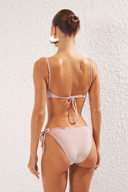 TRENDYOLMILLA Saks Bralette Normal Bel Regular Bikini Tak?m? TBESS25BT00103  фото 13