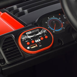 Электромобиль "Круиз" на аккумуляторе, с р/у управлением, в коробке (красный)