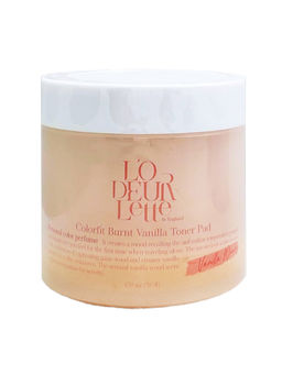 LODEURLETTE Тонер-пэды для сухой и лишенной эластичности кожи лица / In England Colorfit Burnt Vanilla, 150 мл
