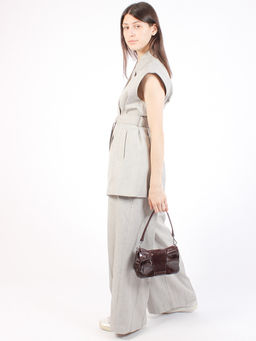 LACCOMA сумка Y2298-3-бордовый натуральная кожа полиэстер