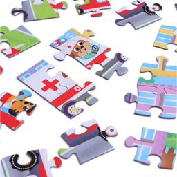 Пазл Полезные машины, 24 элемента - Puzzle time фото 3