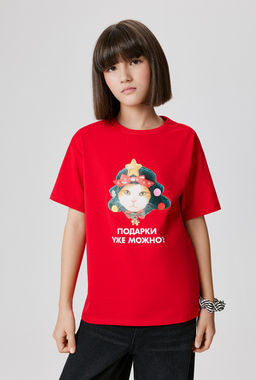 ACOOLA / Футболка детская для девочек Gabala красный