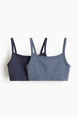 Pack de 2 tops de deporte seamless con DryMove