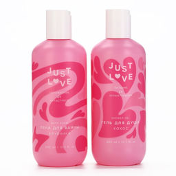 Подарочный набор косметики Love collection, гель для душа, 300 мл и пена для ванны,300 мл , ЧИСТОЕ СЧАТЬЕ - Чистое счастье фото 3