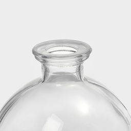 Банка для хранения сыпучих продуктов Доляна «Парфе», 220 мл, 9×9×10 см, стекло, с пробковой крышкой