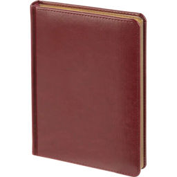 Ежедневник недатированный А5, Sidney Nebraska бордовый, 136 л. 3-128/01 - Attache фото 2