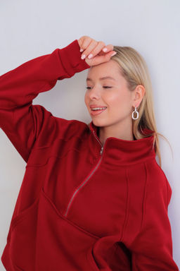 Martichelli Свитшот красный  фото 8