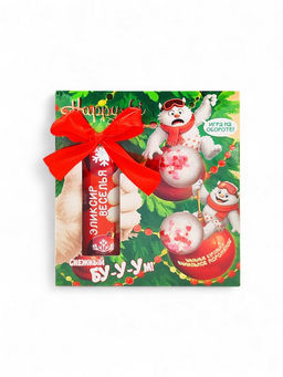 Подарочный набор косметики Happiki «Снежный бум», 390 г