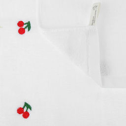 Салфетка махровая "Вишня" 34х34см, хлопок 100% (Китай)