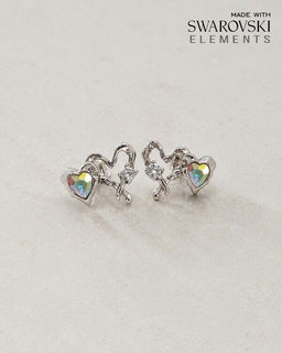 Серьги с кристаллами Swarovski
