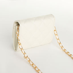 Сумка женская, мессенджер на магните, цвет белый - Simaland фото 2