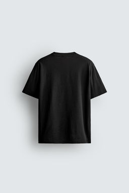 CAMISETA RELAXED FIT LIGHTWEIGHT / Negro - Zara фото 2