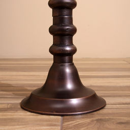 Стол кофейный, 41×41×57 см, алюминий, мрамор