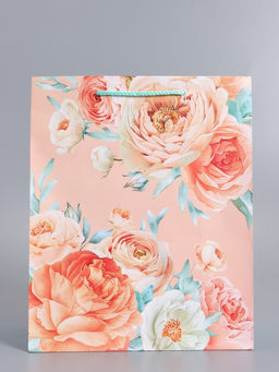 Пакет подарочный ламинированный «Чувства», 26×12×32 см