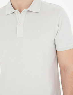 A__k Gri Slim Fit Basic Ti__rt - Pierre cardin фото 14