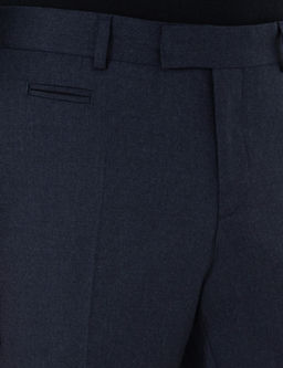 Тканевые брюки узкого кроя темно-синего цвета - Cacharel фото 5