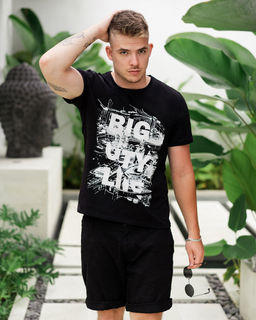 Футболка мужская из хлопка FM009 - Sahar art lab фото 5