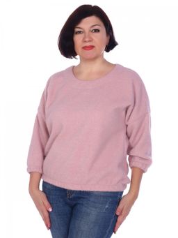 Б0766 Джемпер женский трикотажный розовый - АстраТекстиль фото 2