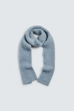 ALPACA BLEND KNIT SCARF - Zara фото 4