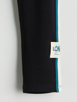 Beli Lastikli K?z ?ocuk Uzun Tayt