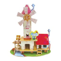 REZARK FHS-001 Серия Лесные домики 51 элемент. Дом мельника